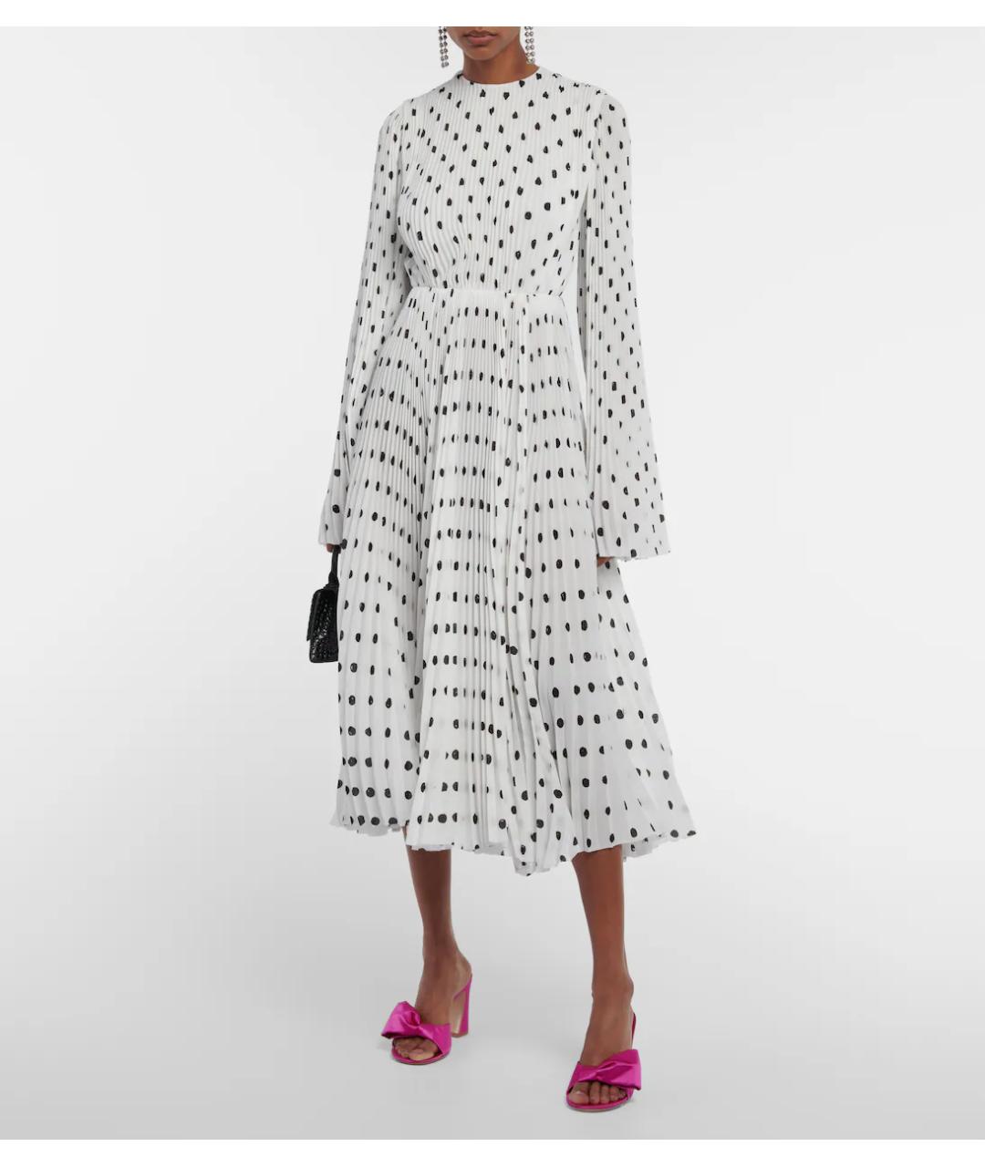 BALENCIAGA Белое коктейльное платье, фото 5