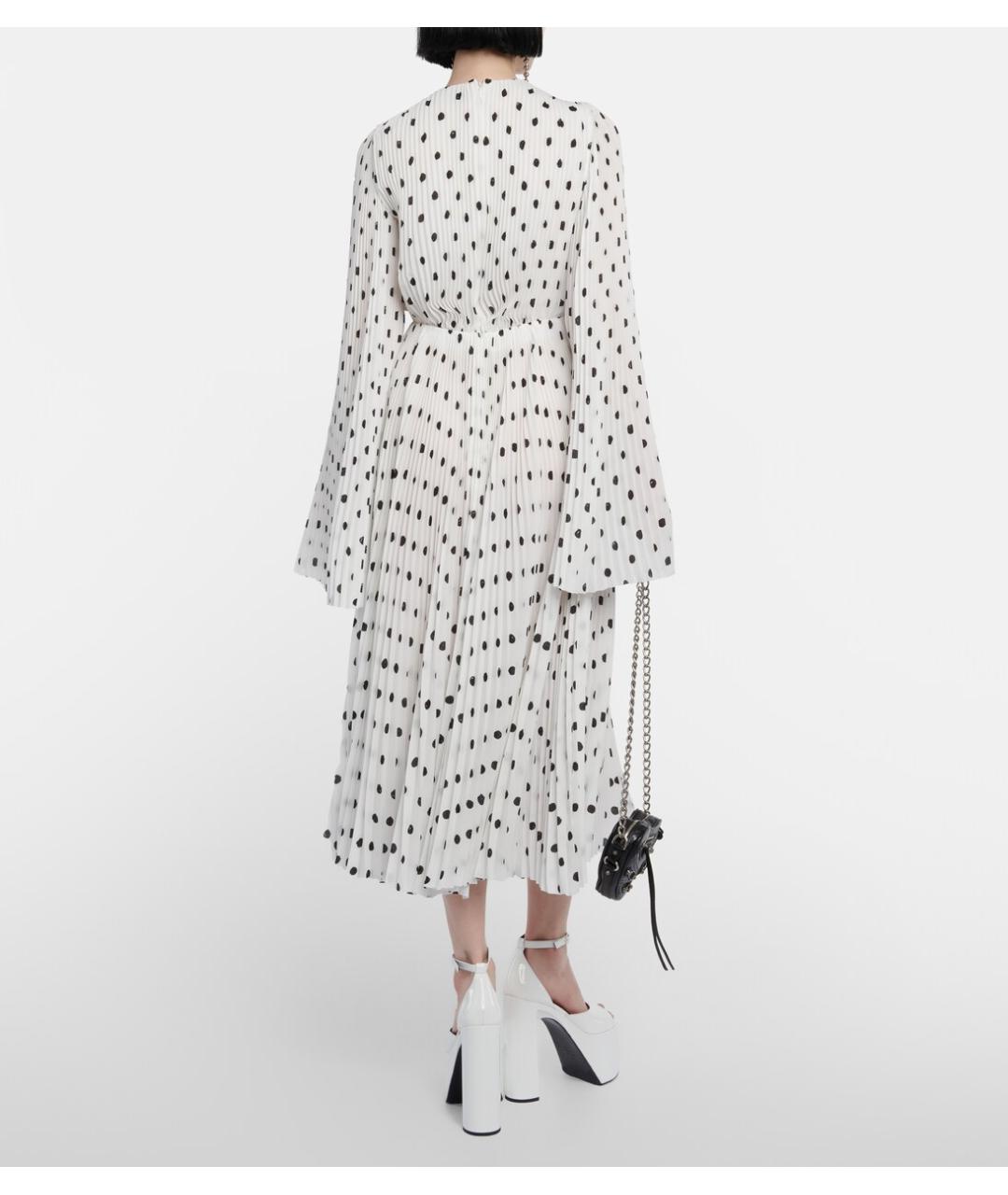 BALENCIAGA Белое коктейльное платье, фото 9
