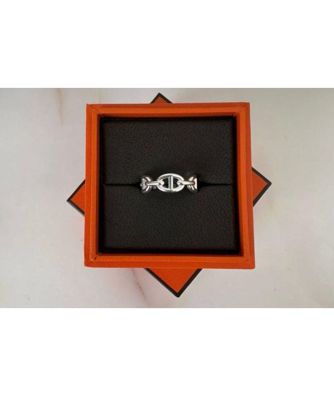 HERMES Серебряное серебряное кольцо, фото 2