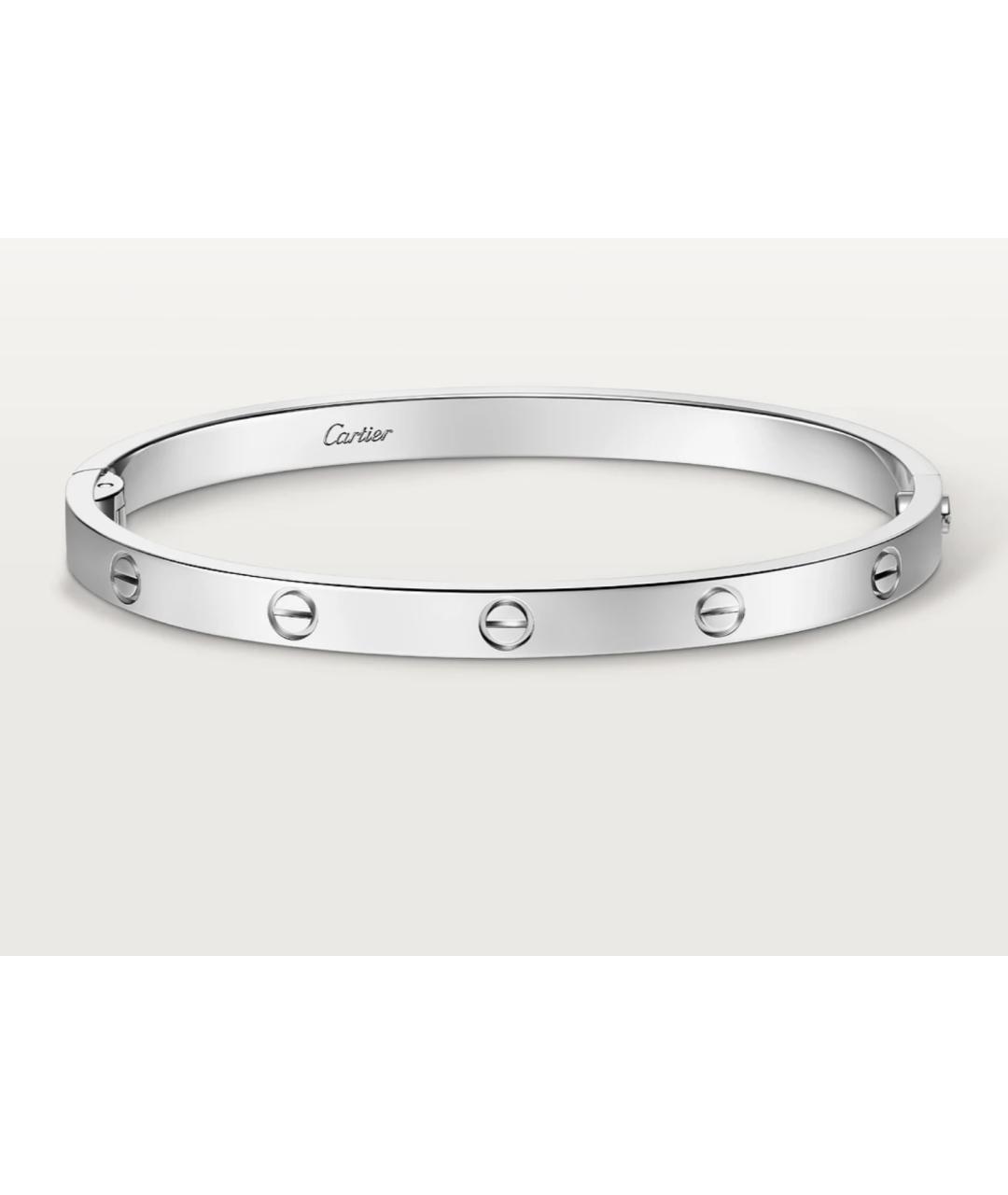 CARTIER Браслет из белого золота, фото 6