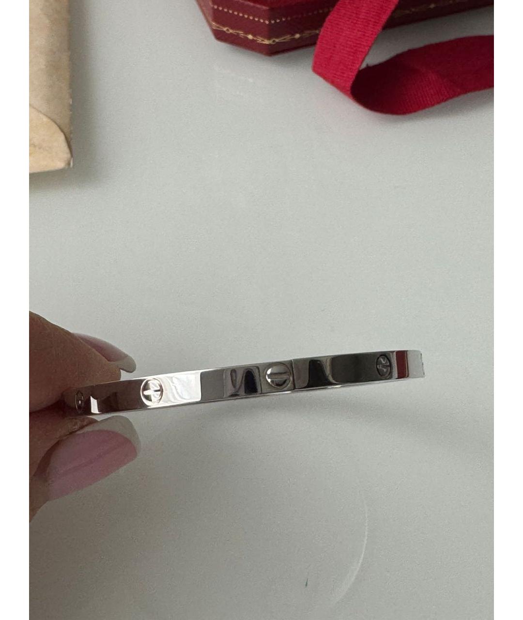 CARTIER Браслет из белого золота, фото 4