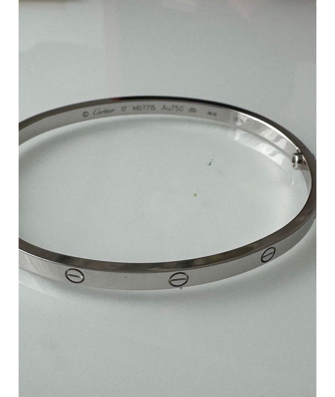 CARTIER Браслет из белого золота, фото 3