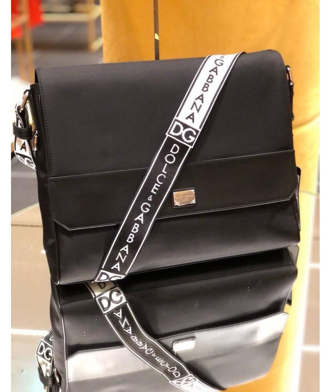 DOLCE&GABBANA Черный портфель, фото 2
