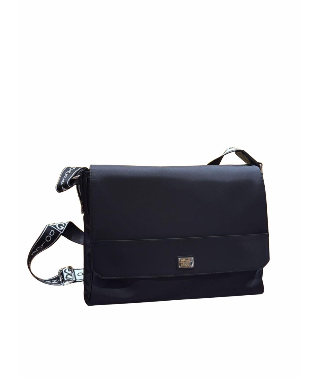 DOLCE&GABBANA Черный портфель, фото 1