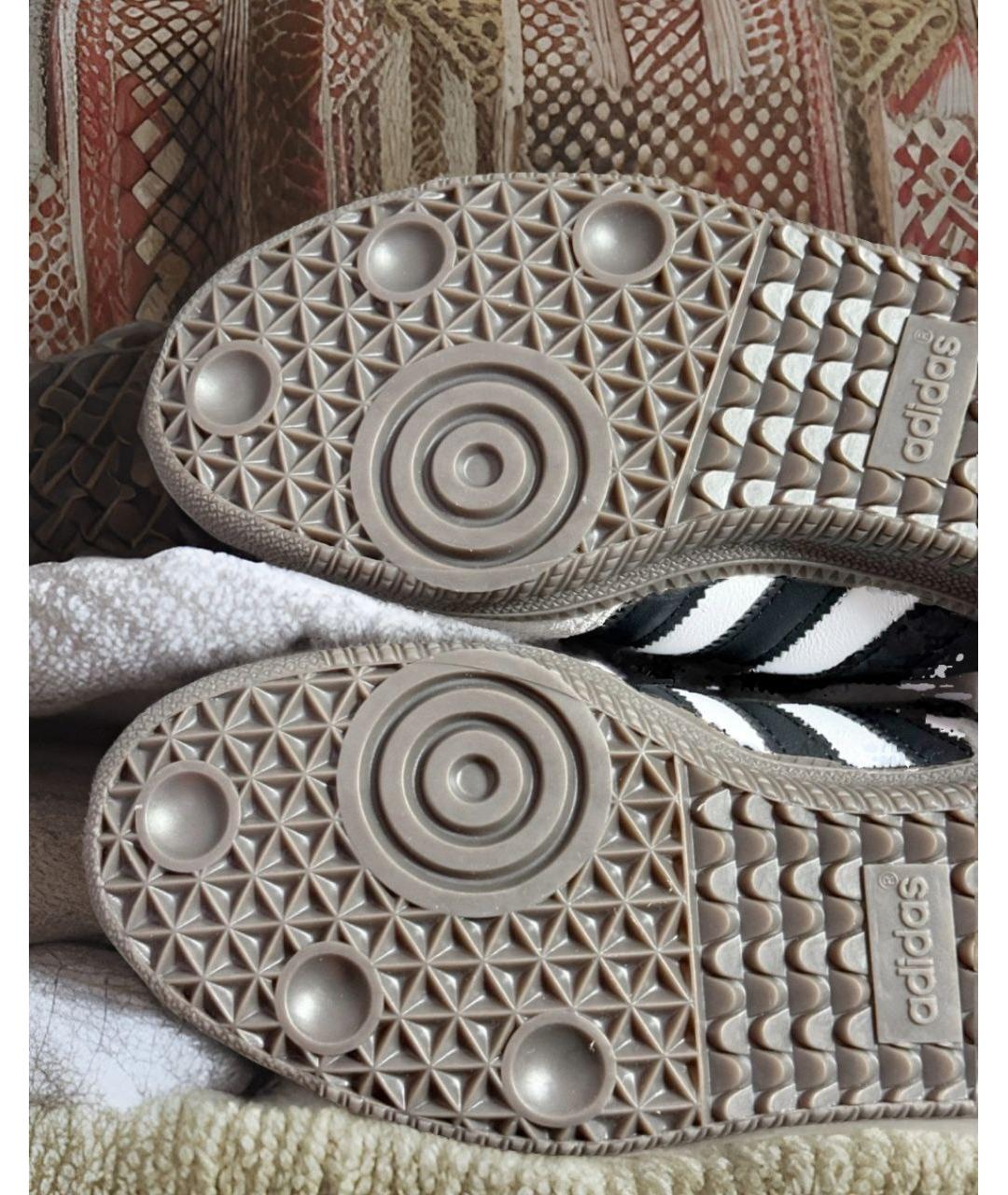 ADIDAS Белые кожаные низкие кроссовки / кеды, фото 7
