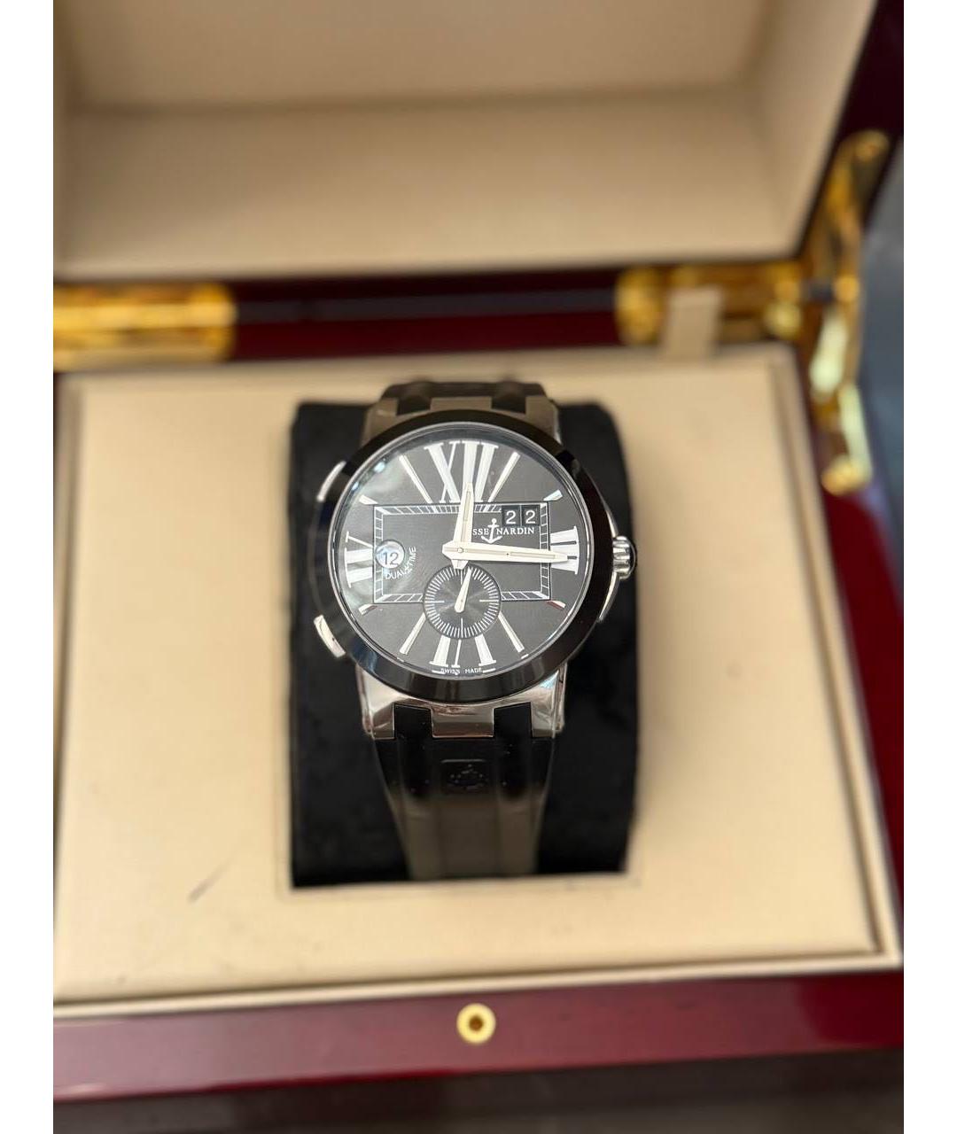 Ulysse Nardin Черные часы, фото 2