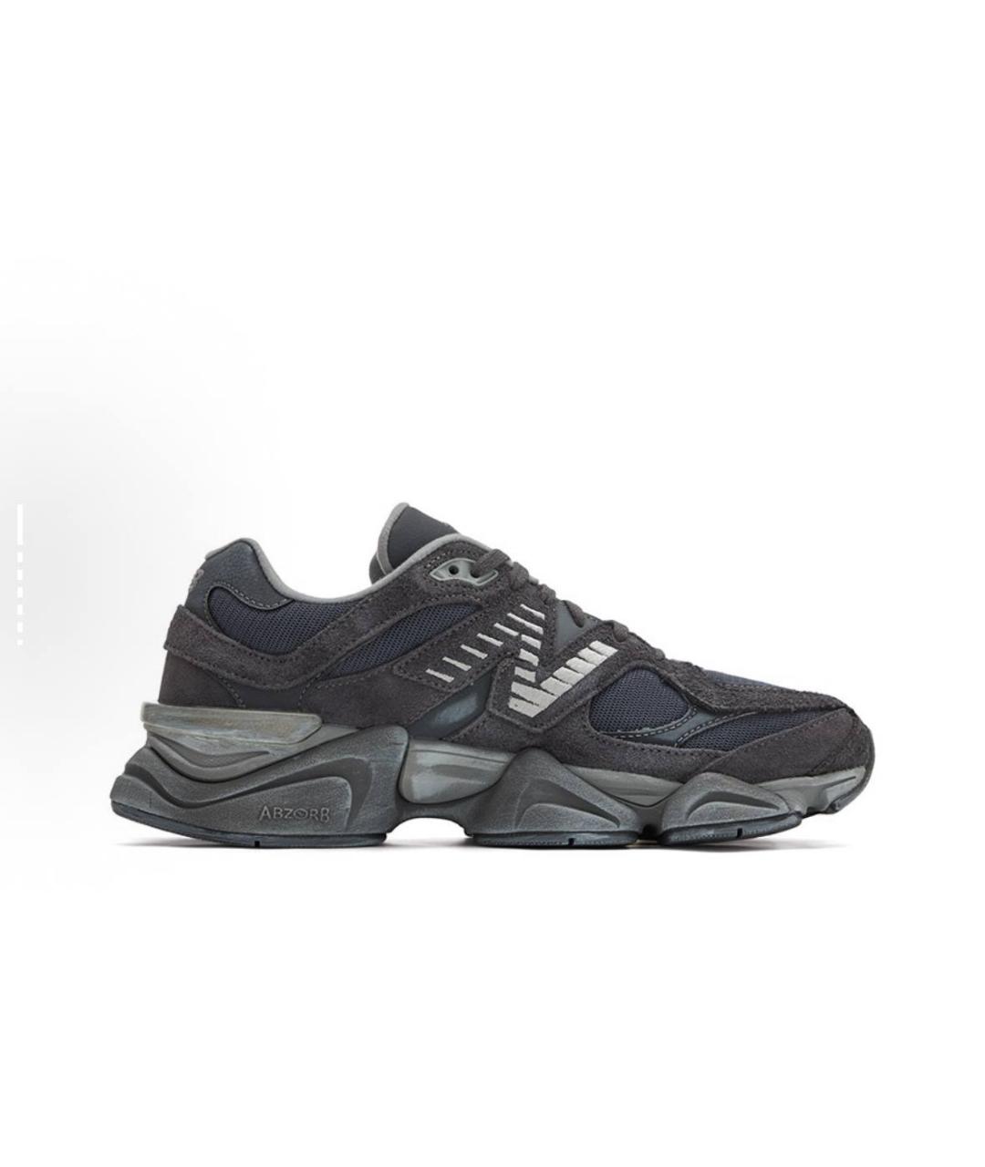 NEW BALANCE Черные замшевые кроссовки, фото 7