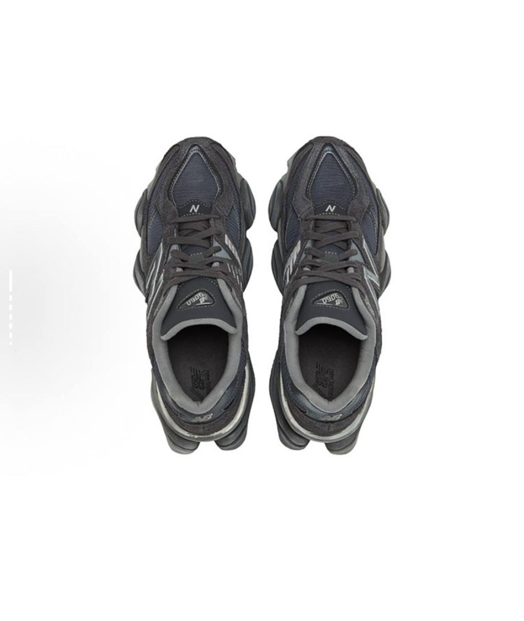 NEW BALANCE Черные замшевые кроссовки, фото 4