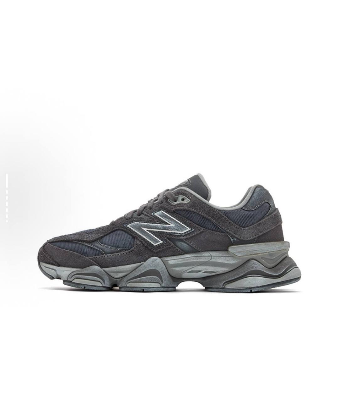 NEW BALANCE Черные замшевые кроссовки, фото 2