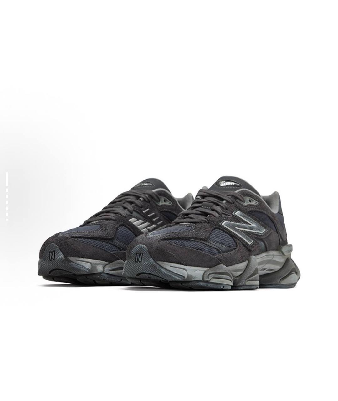 NEW BALANCE Черные замшевые кроссовки, фото 5
