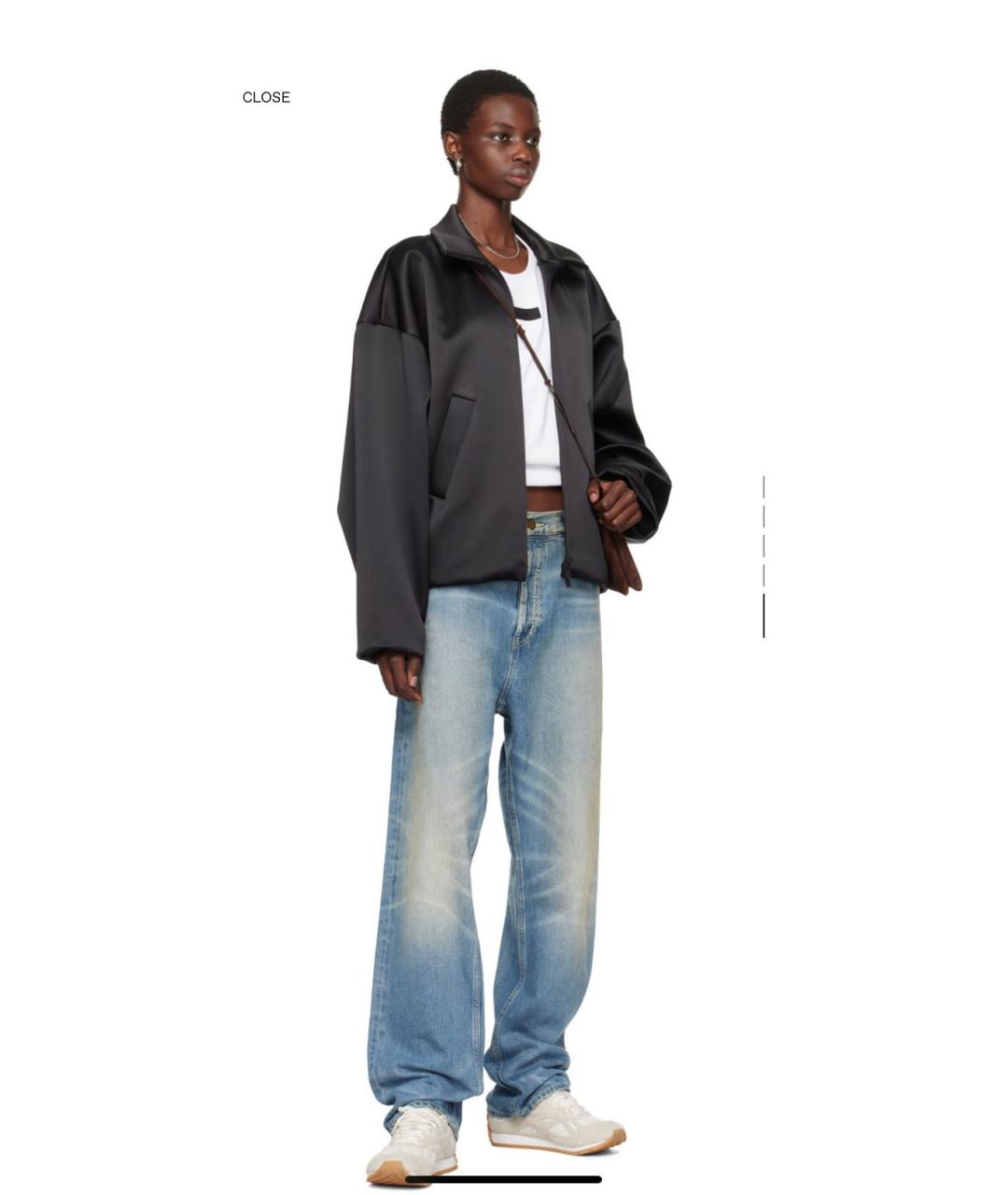FEAR OF GOD ESSENTIALS Черная полиэстеровая куртка, фото 3
