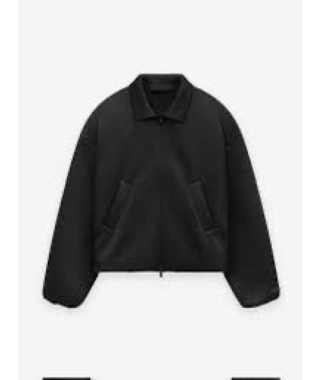 FEAR OF GOD ESSENTIALS Черная полиэстеровая куртка, фото 9
