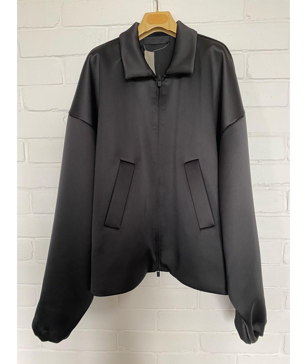 FEAR OF GOD ESSENTIALS Черная полиэстеровая куртка, фото 4