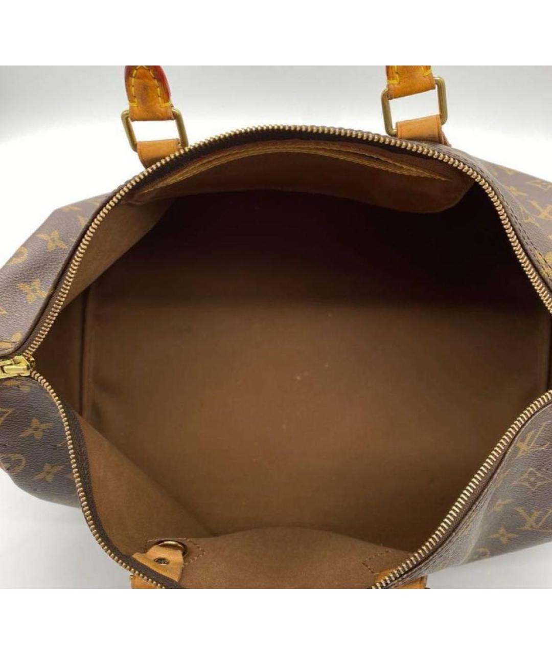LOUIS VUITTON Коричневая дорожная/спортивная сумка, фото 6