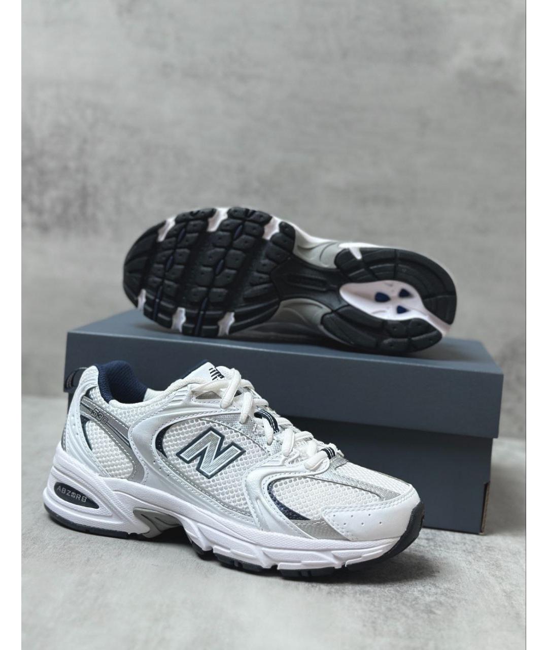 NEW BALANCE Серые неопреновые кроссовки, фото 6