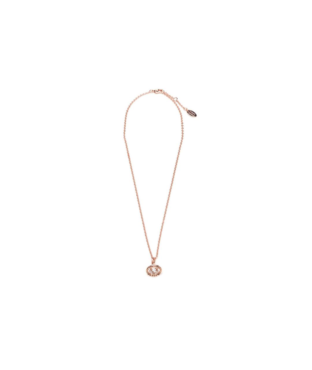 VIVIENNE WESTWOOD Розовое латунное колье, фото 3