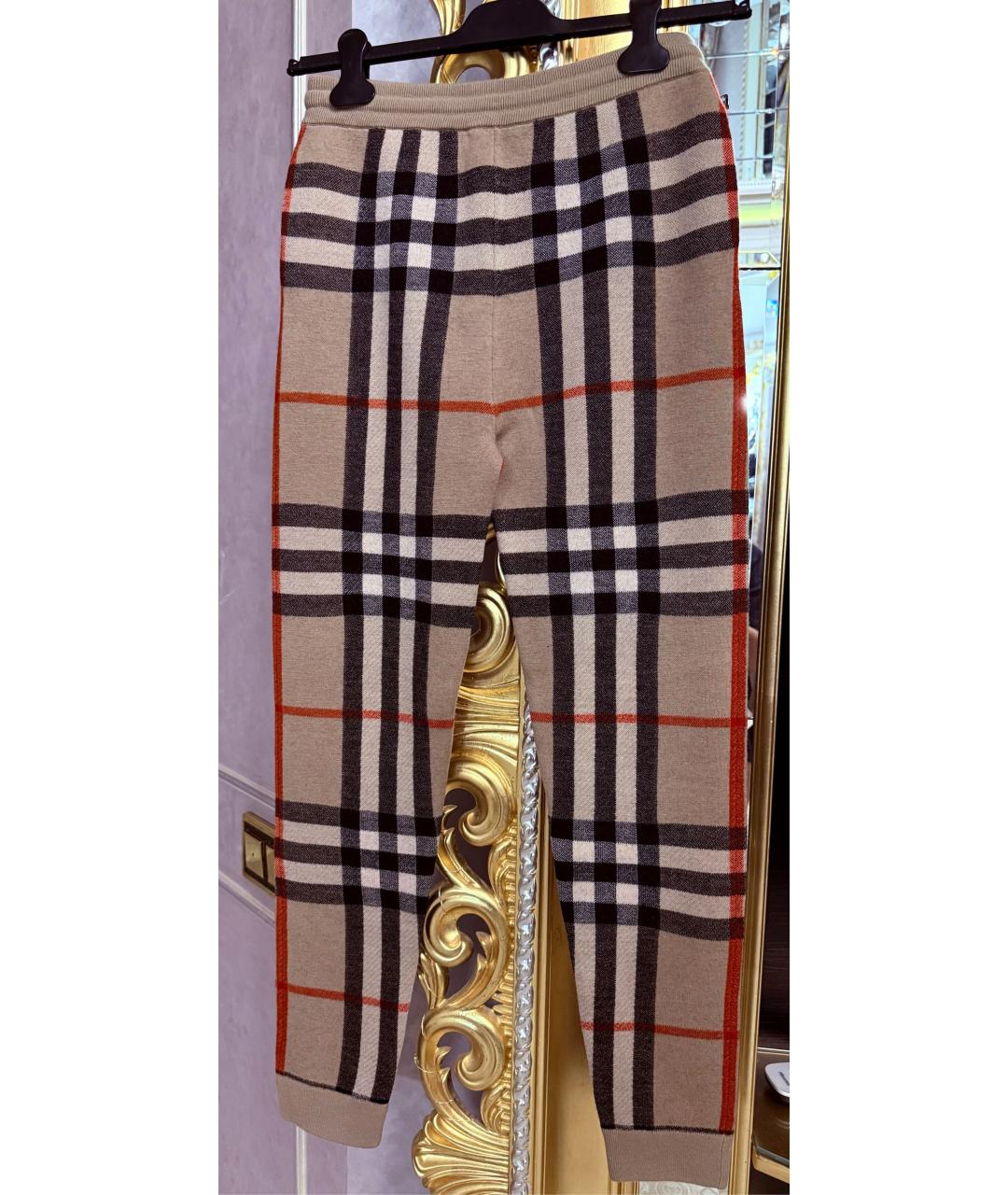 BURBERRY Шерстяные брюки и шорты, фото 2