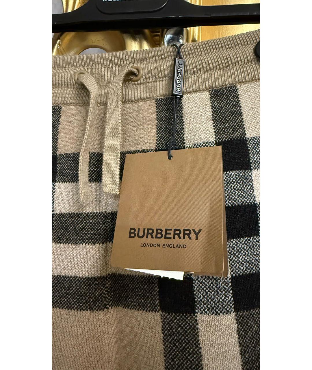 BURBERRY Шерстяные брюки и шорты, фото 3