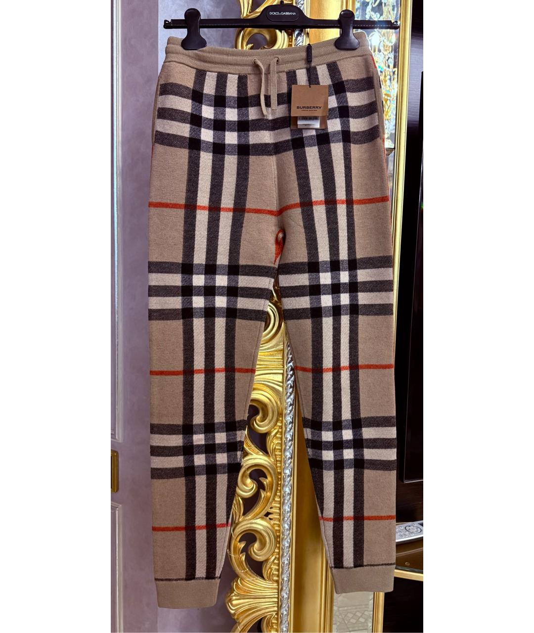 BURBERRY Шерстяные брюки и шорты, фото 7