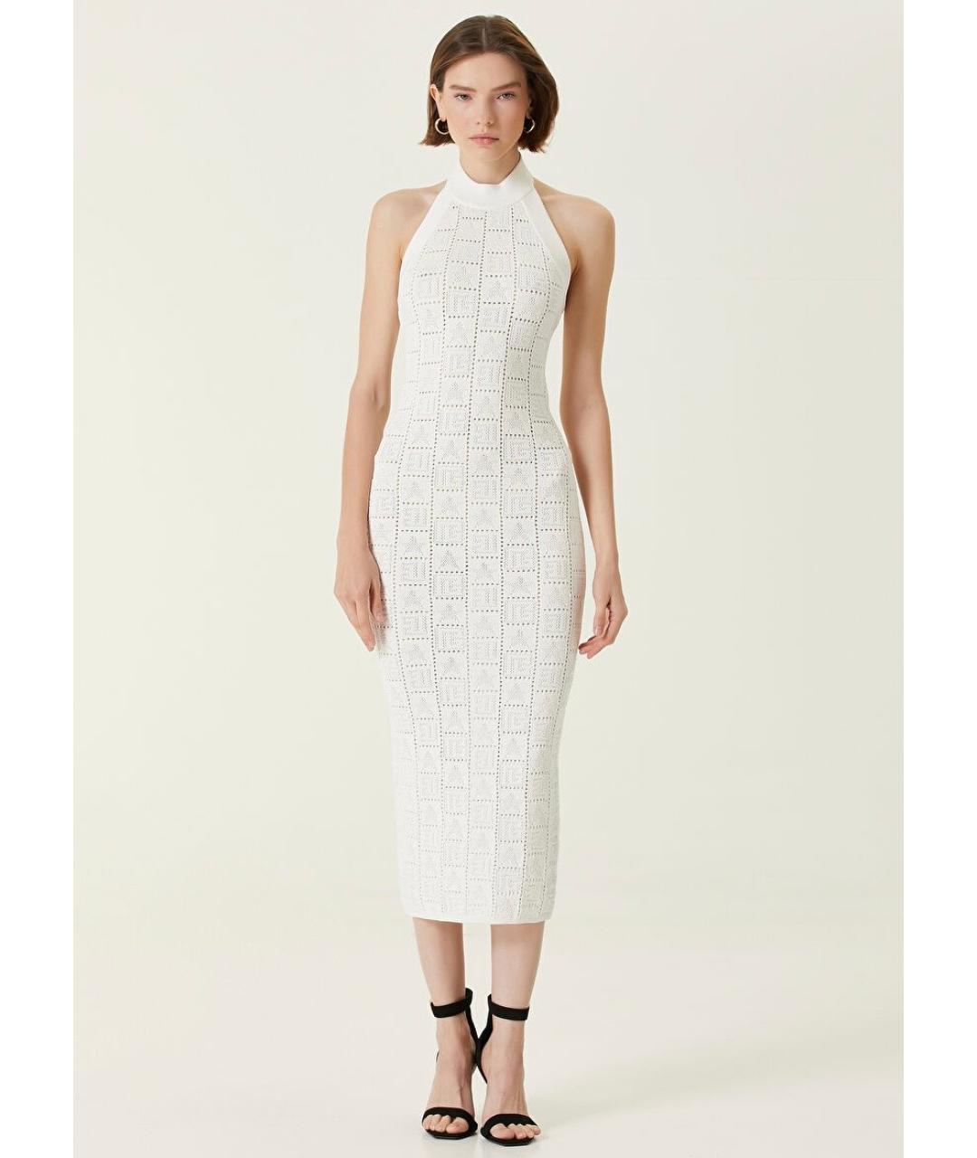 BALMAIN Белое коктейльное платье, фото 6