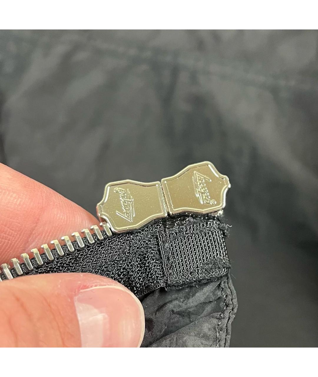 STONE ISLAND Черная полиамидовая куртка, фото 6