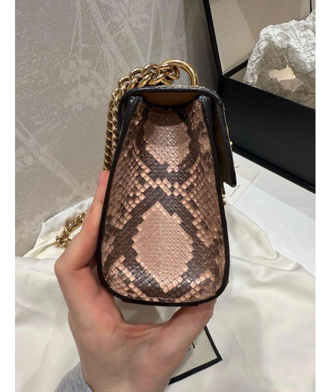 GUCCI Мульти сумка через плечо из экзотической кожи, фото 6