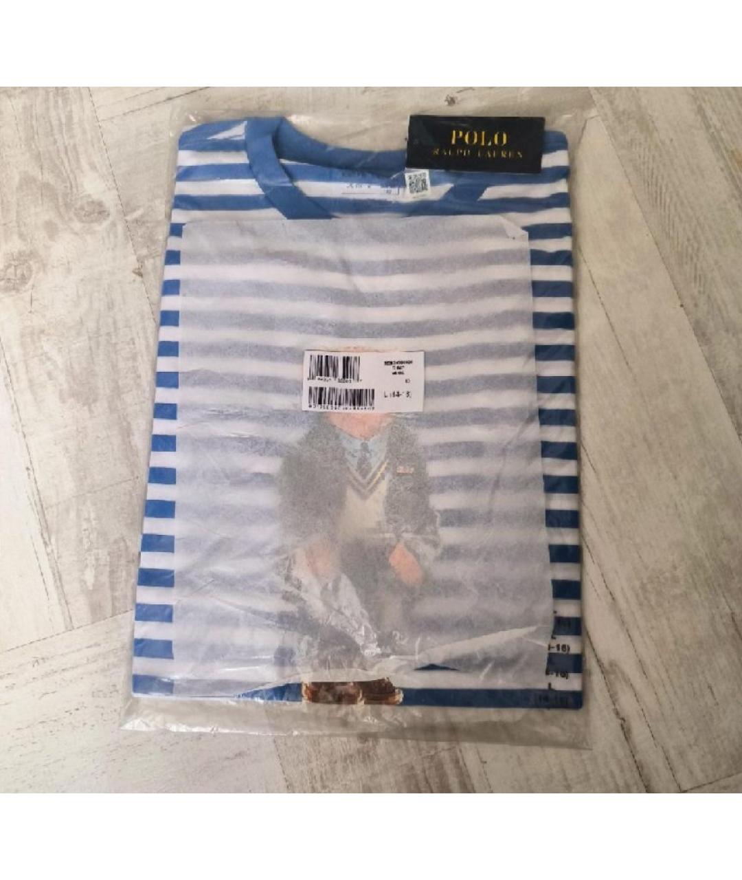 POLO RALPH LAUREN Мульти хлопковая футболка, фото 3
