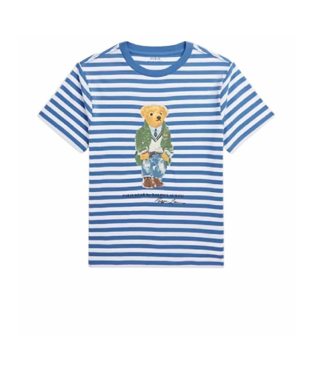 POLO RALPH LAUREN Мульти хлопковая футболка, фото 1