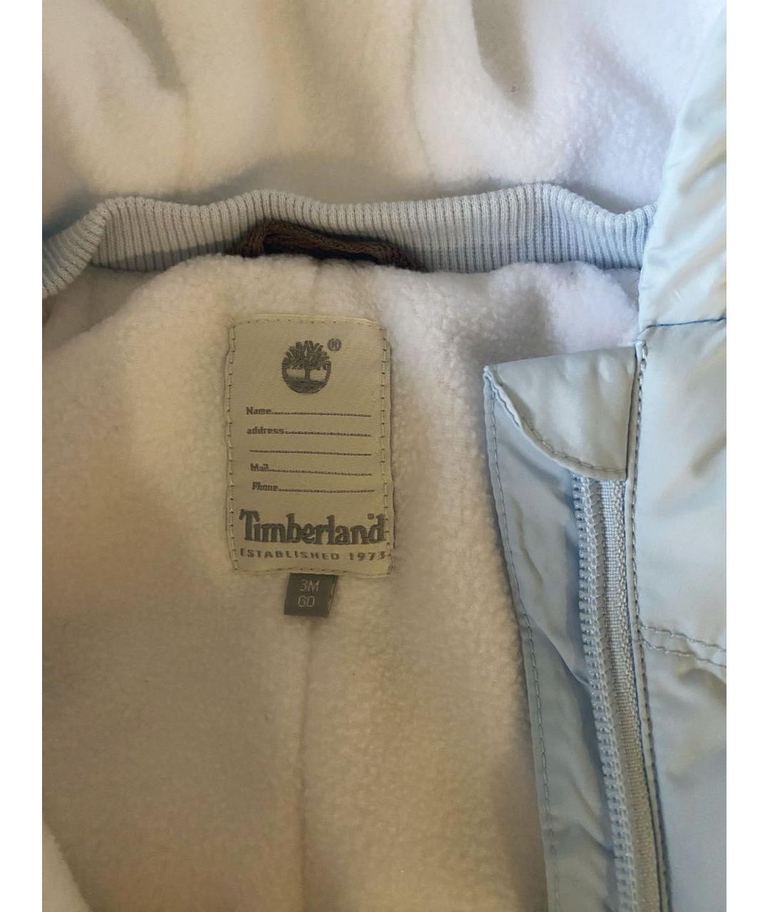 TIMBERLAND Голубой полиэстеровый комбинезон, фото 4