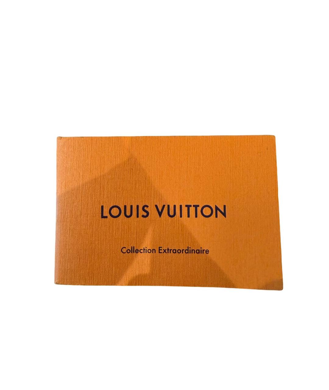 LOUIS VUITTON Бежевая кожаная сумка с короткими ручками, фото 3