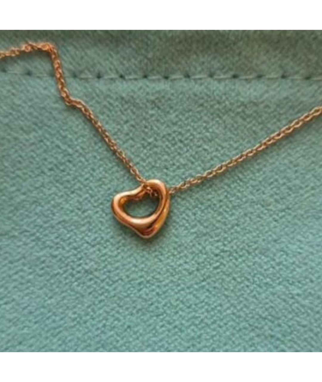 TIFFANY&CO Золотая подвеска из розового золота, фото 4