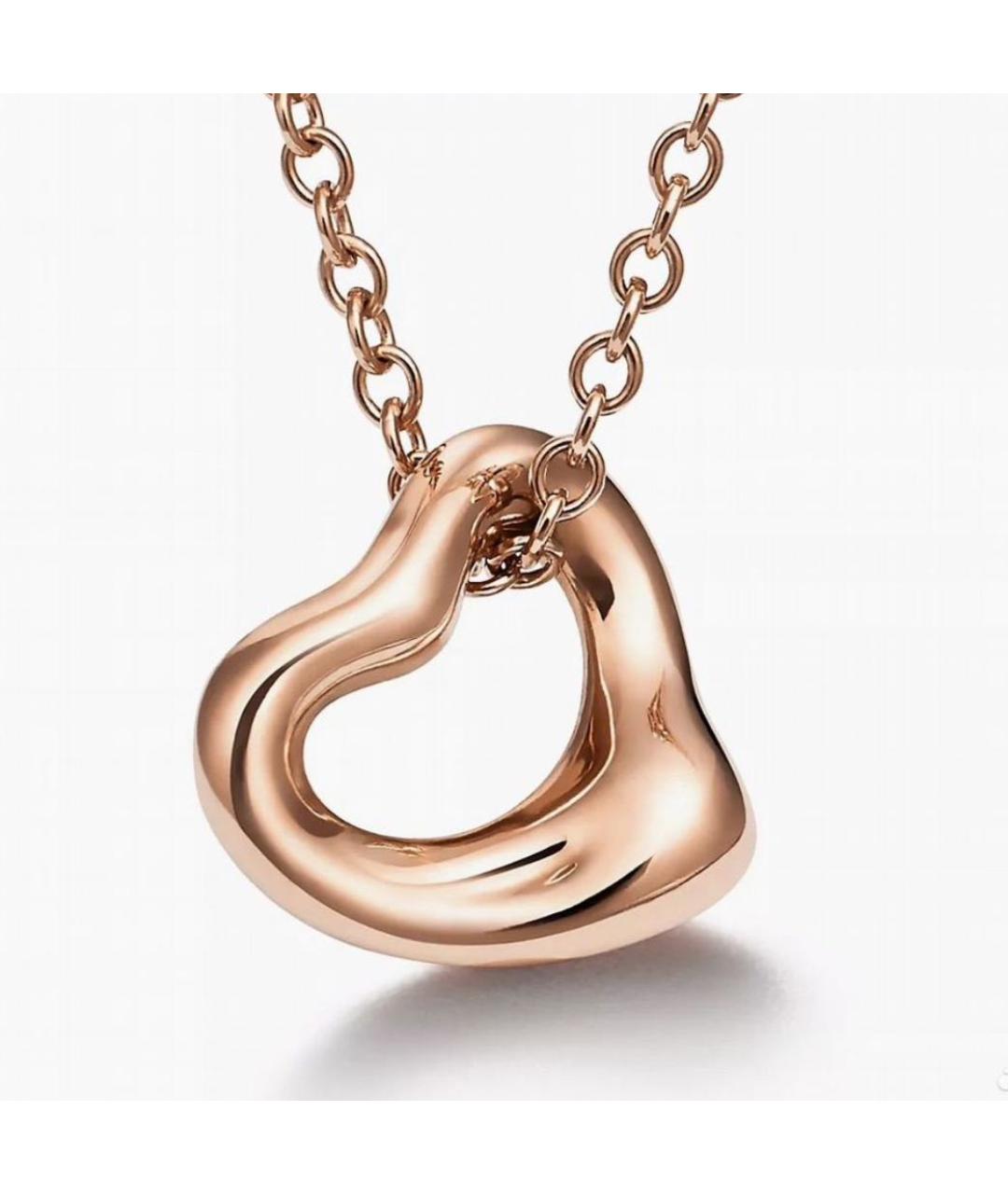 TIFFANY&CO Золотая подвеска из розового золота, фото 2