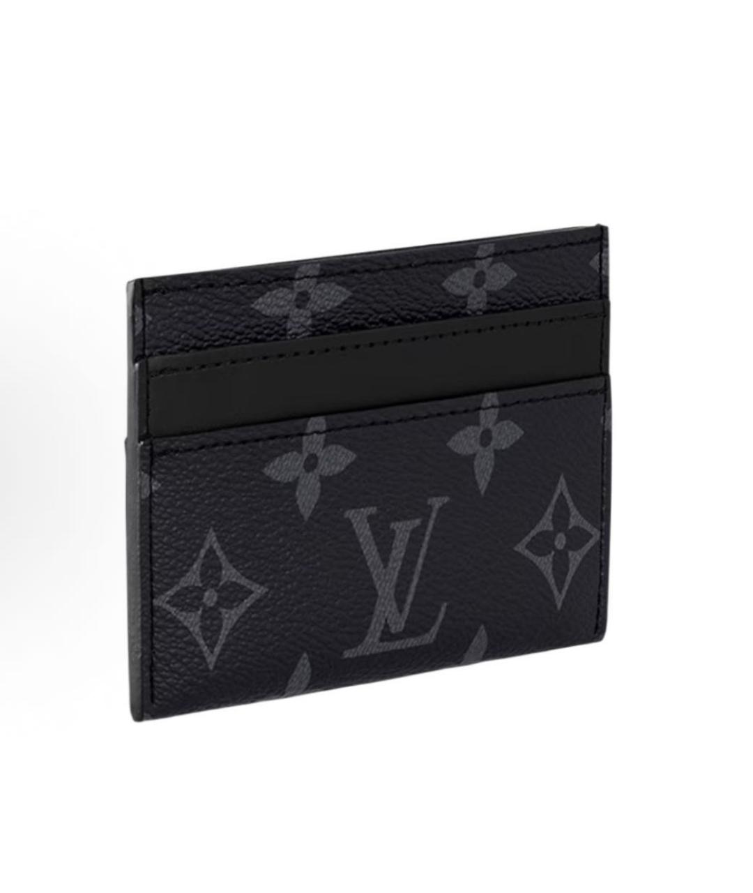 LOUIS VUITTON Черный кардхолдер, фото 2
