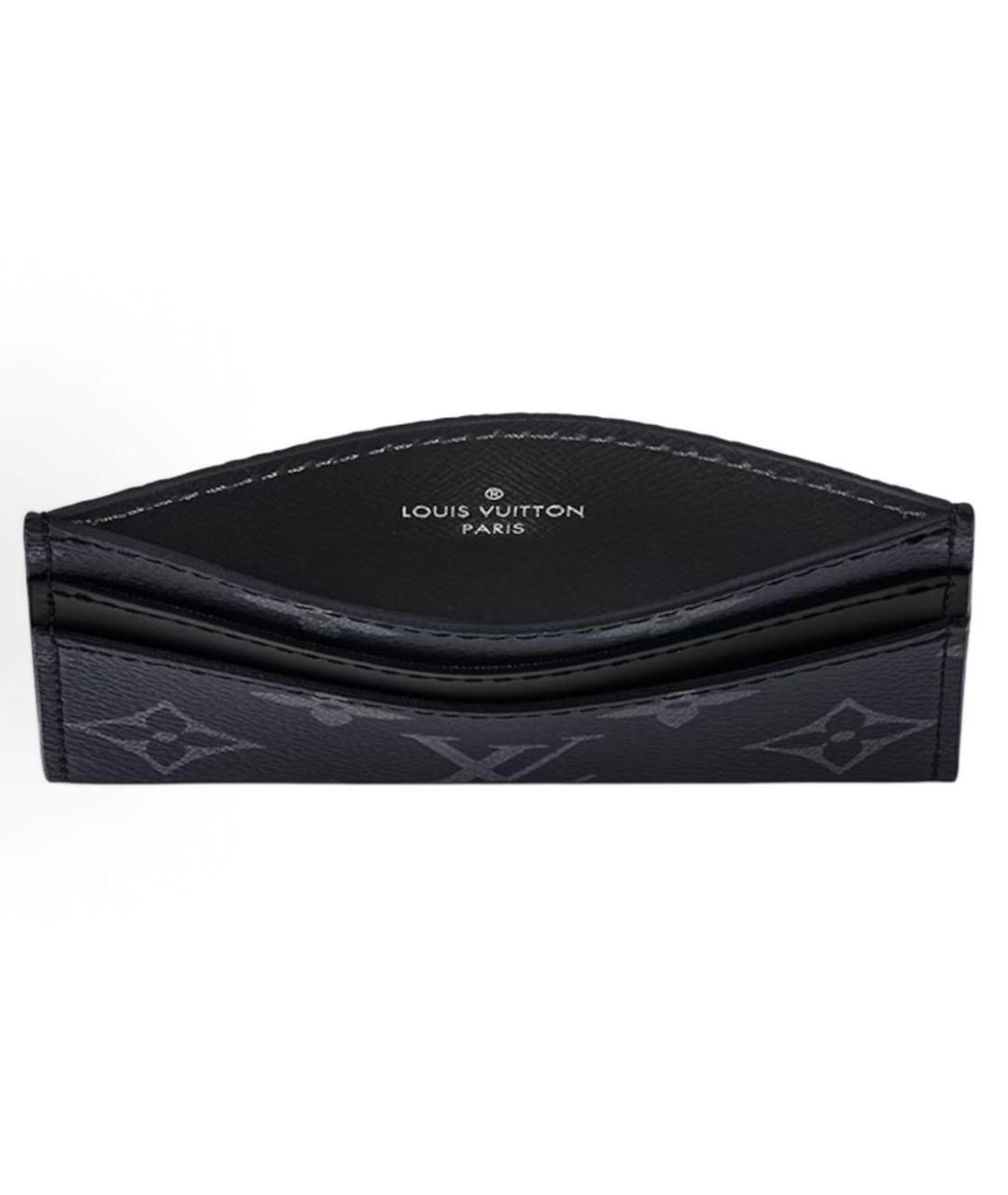 LOUIS VUITTON Черный кардхолдер, фото 4