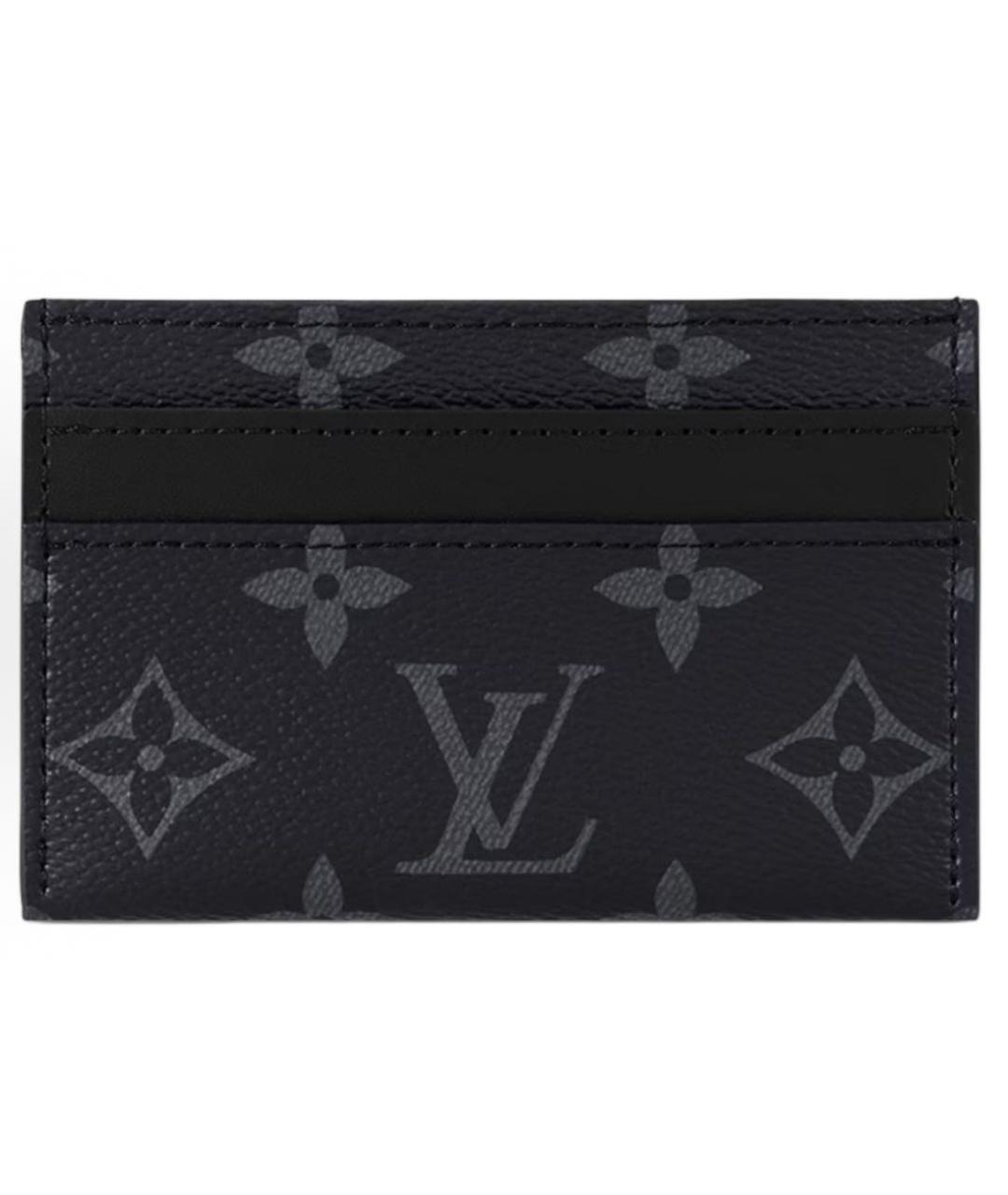 LOUIS VUITTON Черный кардхолдер, фото 5