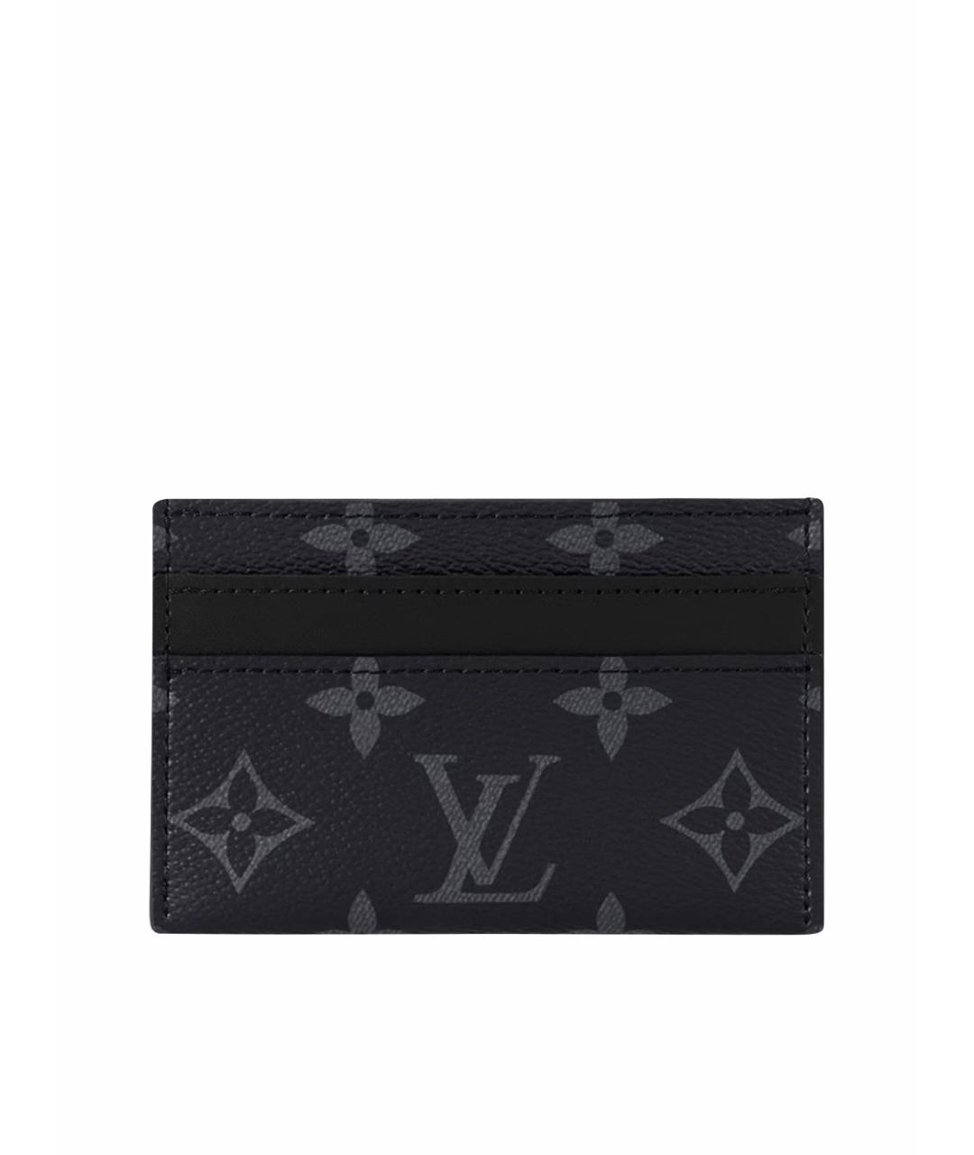 LOUIS VUITTON Черный кардхолдер, фото 1