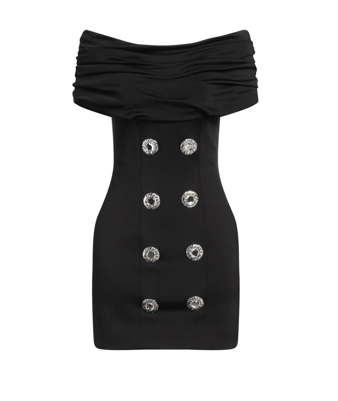 BALMAIN Черное коктейльное платье, фото 1