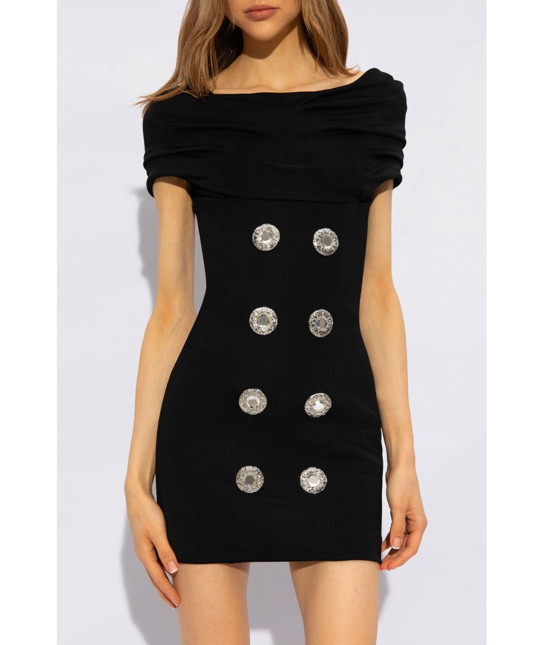 BALMAIN Черное коктейльное платье, фото 5