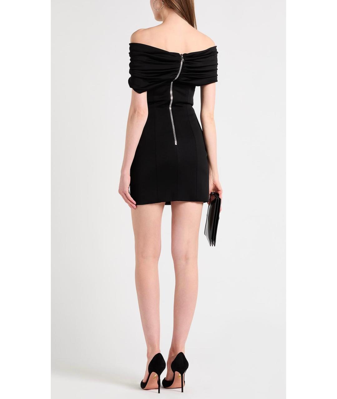 BALMAIN Черное коктейльное платье, фото 7