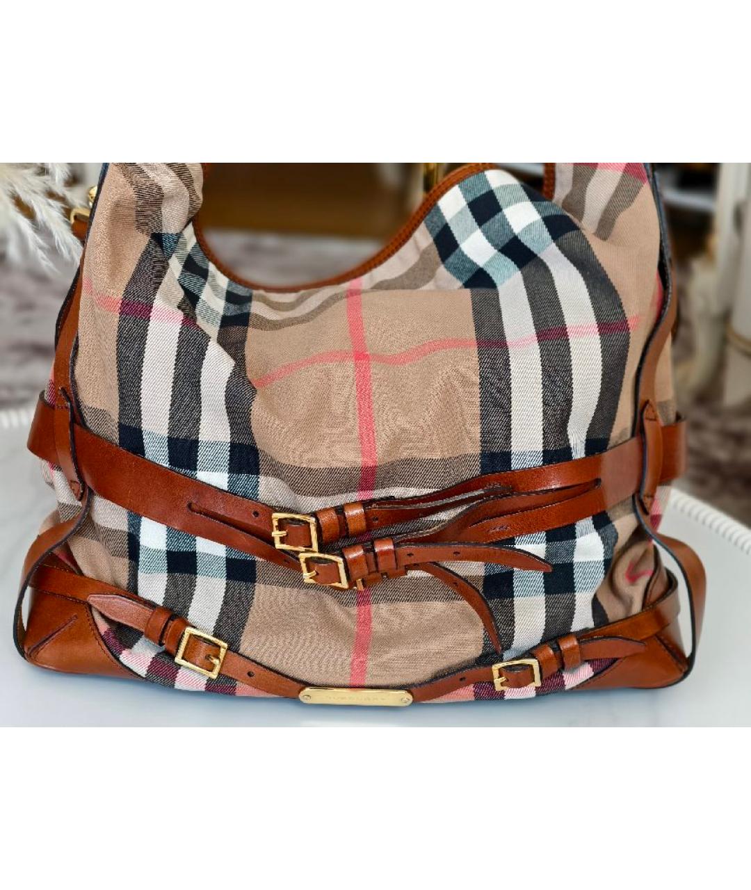 BURBERRY Сумка с короткими ручками, фото 7