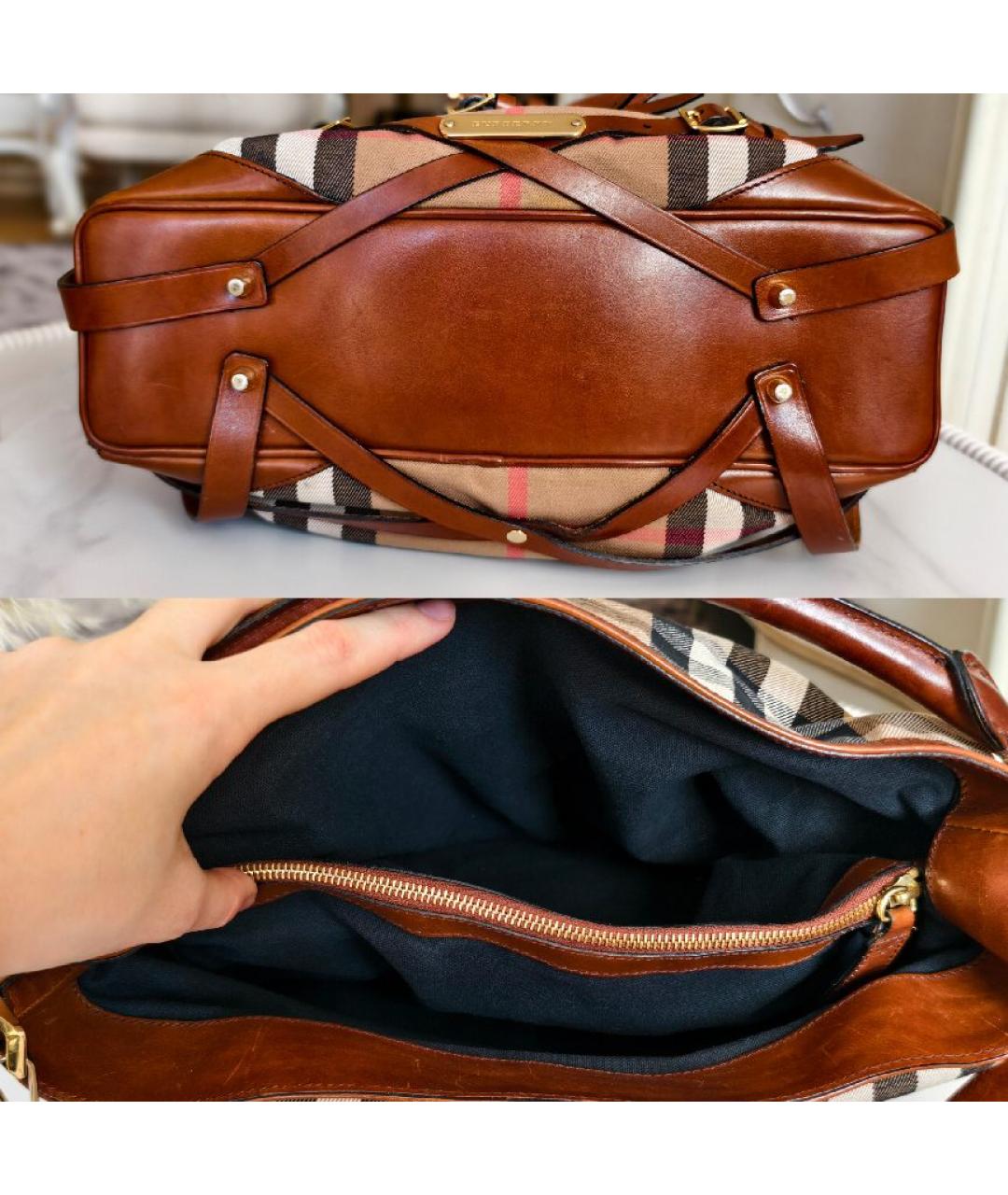 BURBERRY Сумка с короткими ручками, фото 6