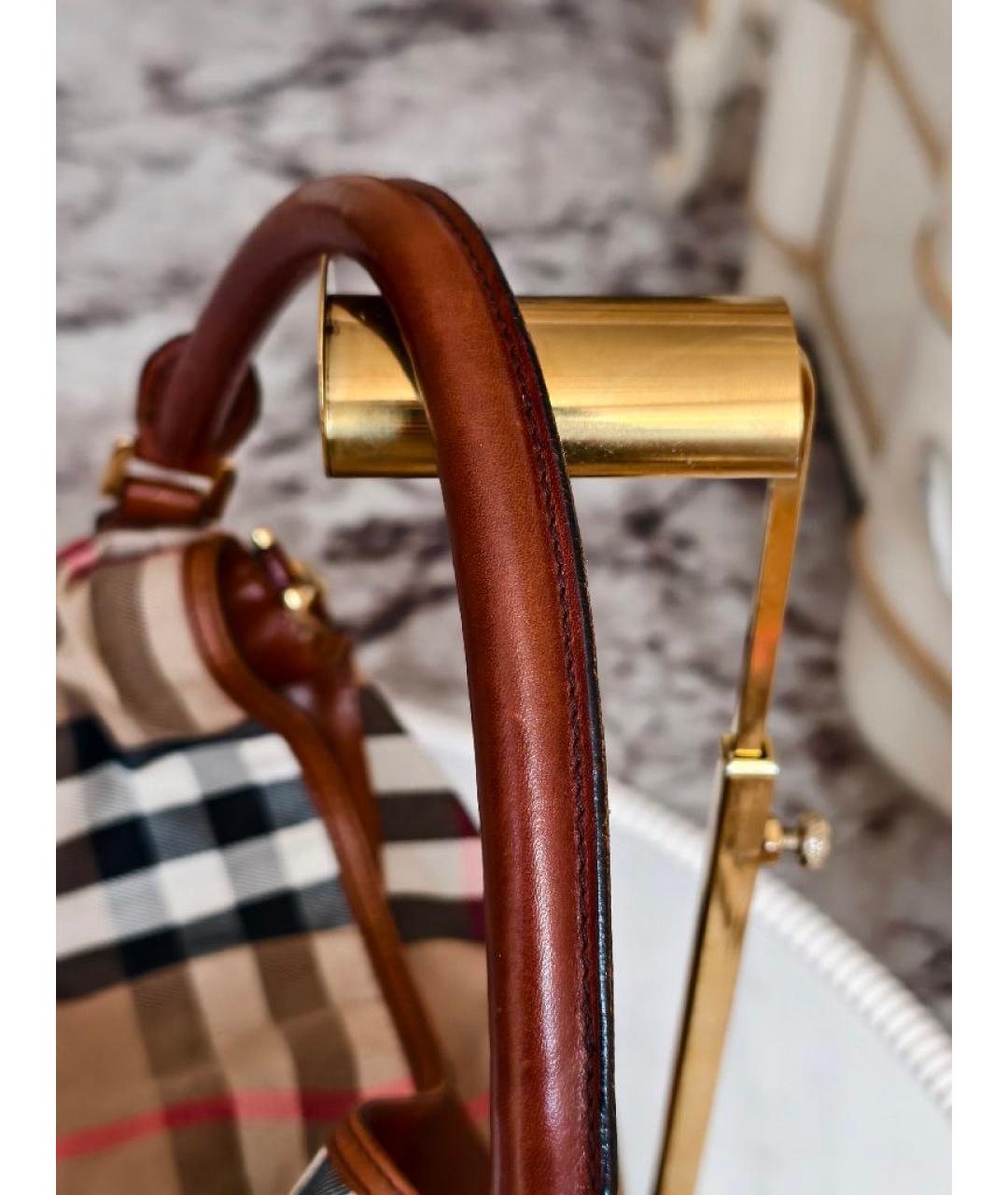 BURBERRY Сумка с короткими ручками, фото 5