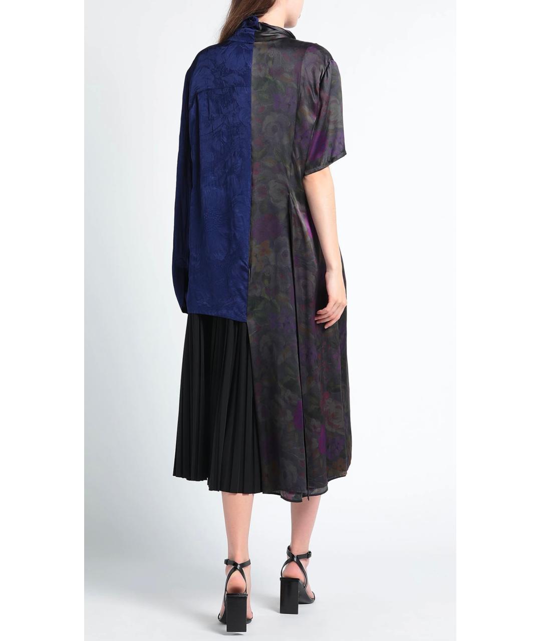 BALENCIAGA Мульти повседневное платье, фото 4