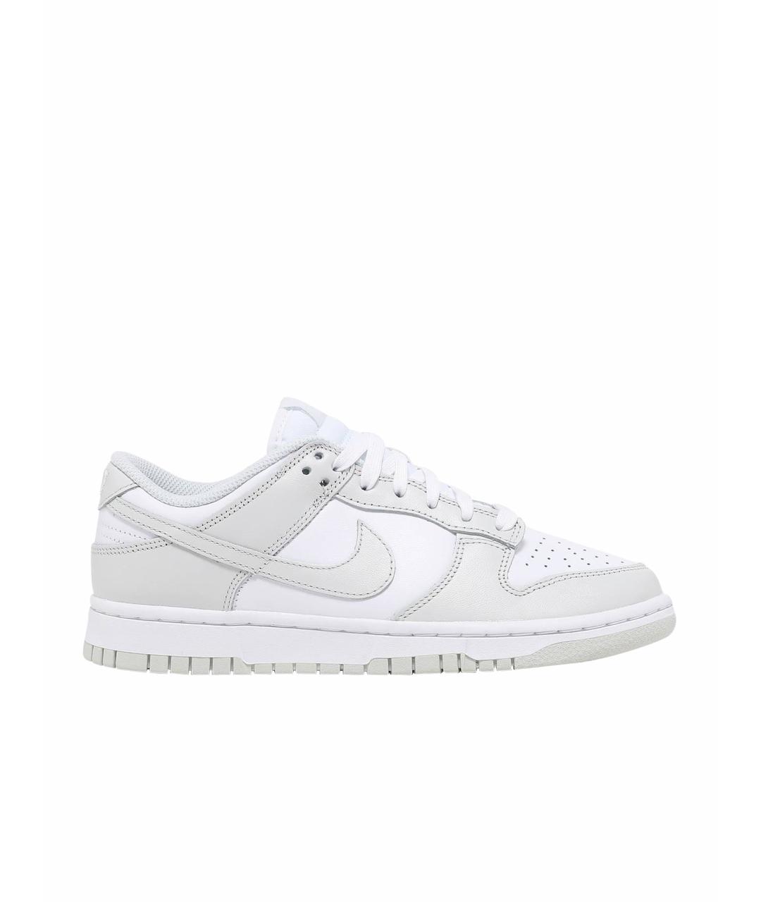 NIKE Белые кожаные кроссовки, фото 1