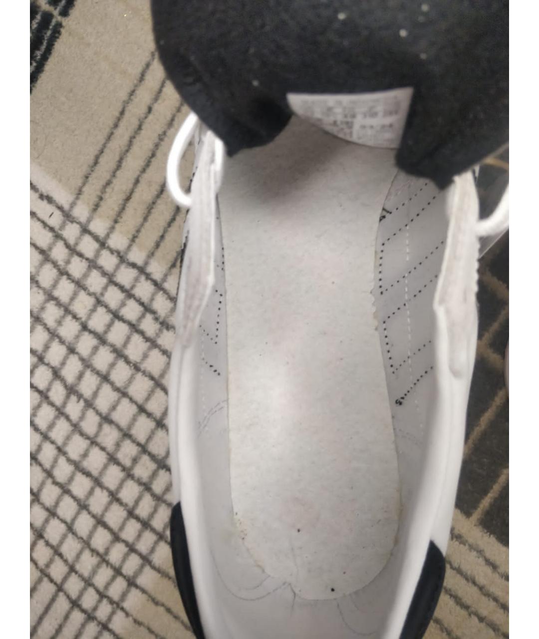 ADIDAS Белые замшевые низкие кроссовки / кеды, фото 7