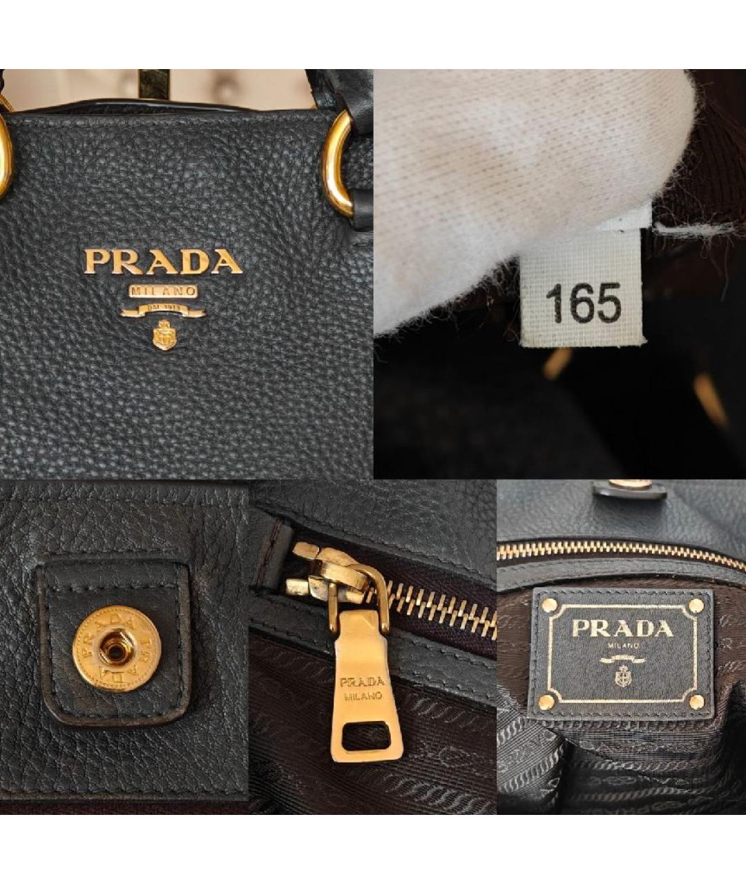 PRADA Кожаная сумка тоут, фото 5