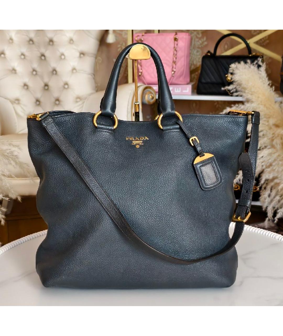 PRADA Кожаная сумка тоут, фото 8