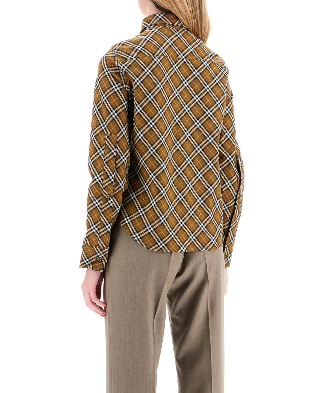 BURBERRY Коричневая рубашка, фото 3