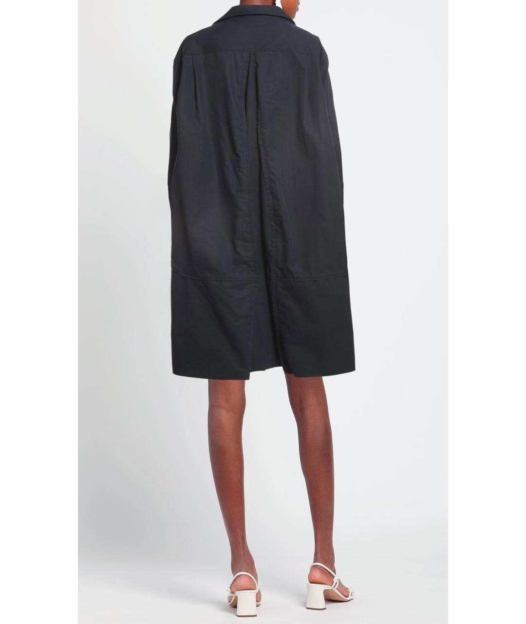 BALENCIAGA Темно-синее повседневное платье, фото 3