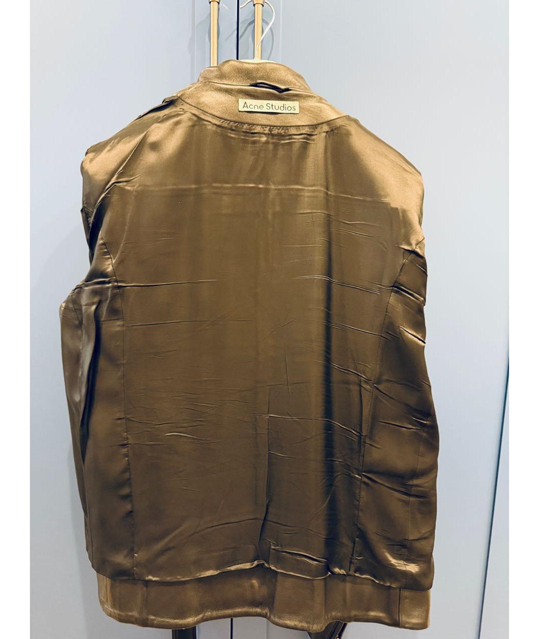 ACNE STUDIOS Черная кожаная куртка, фото 3